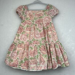 Joie Toddler Floral Print Fit & Flare Girl Dress Sz 2T